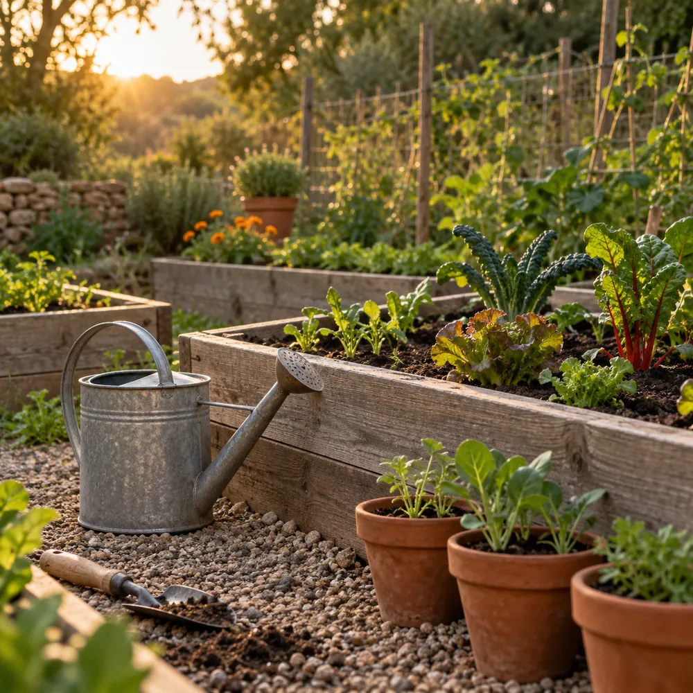 Crates of vegetables